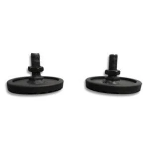 A paired set of anchor levelers for the CS1500, CS3000, & CTL (ABS)