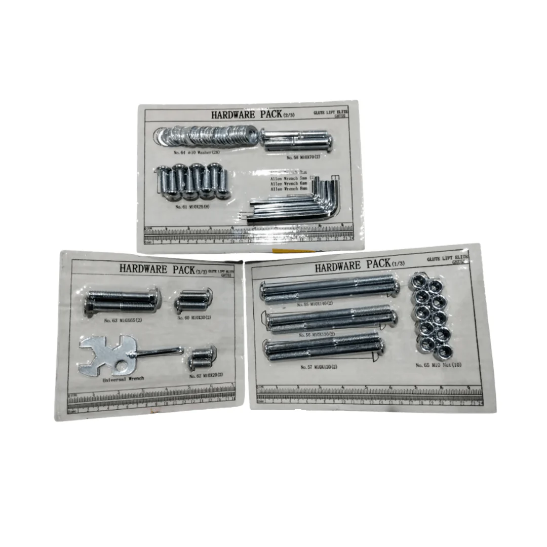 Complete Hardware kit for the Glute Lift Elite