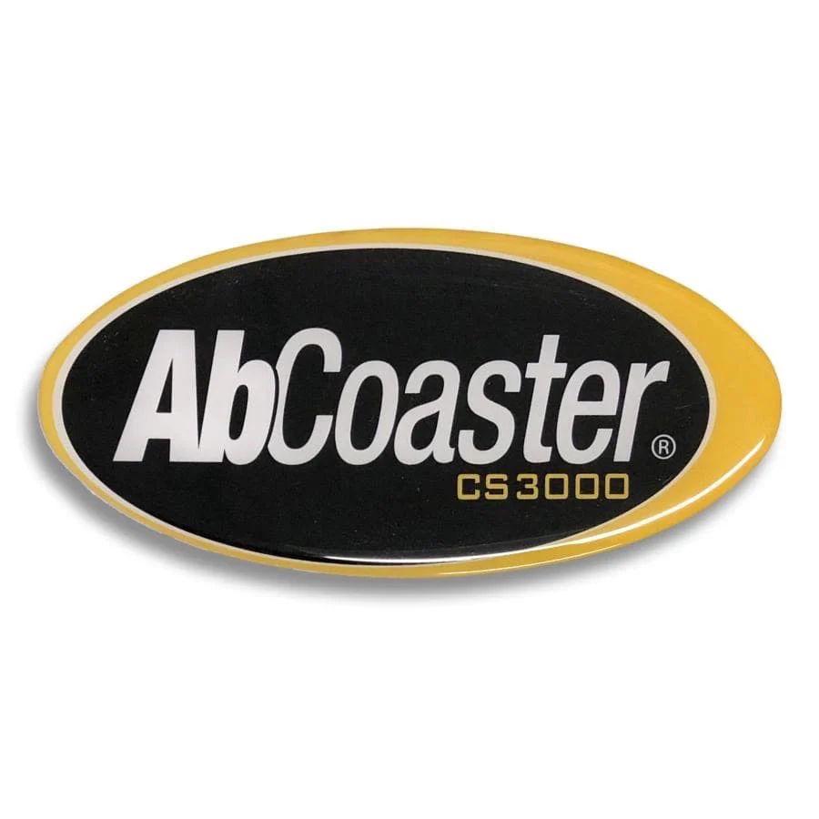 Oval Front Panel Bubble Sticker for CS3000