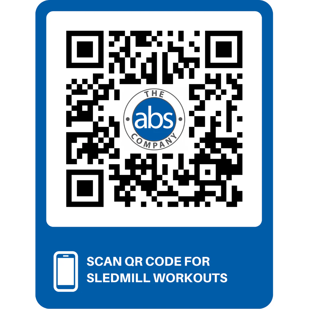Sledmill Decal With QR code