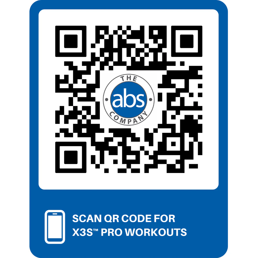 X3S Pro Decal With QR code